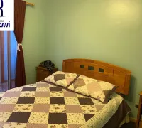 Uno de los dormitorios 