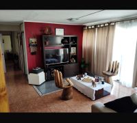 Living remodelado, dando amplitud.