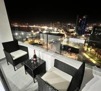 Hermosa vista nocturna 