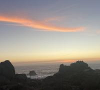 Vista desde la parcela