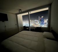 Vista de noche desde habitación 
