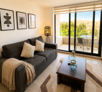 Living y terraza