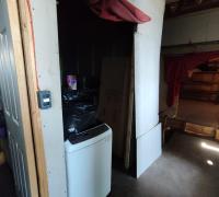 espacio para lavadora