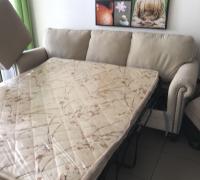 Sofá cama con colchón 