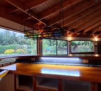 cocina con muebles 