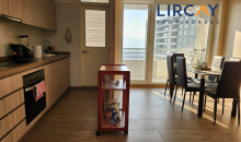 cocina amueblada y equipada