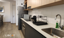 cocina amueblada y equipada