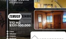 HOFFSTETTER PROPIEDADES VENDE !!!  oportunidad de inversión, propiedad de 772 M2 en una ubicación priviligiada de alta plisvalía ideal para usar como taller, fábrica de muebles,  gimnasio etc , la propiedad cuenta con casa a reparar luz trifásica estacionamientos, galpón, bodega y su valor es conversable 