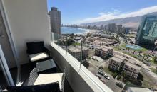 Terraza con vista a Cavancha y a la ciudad 