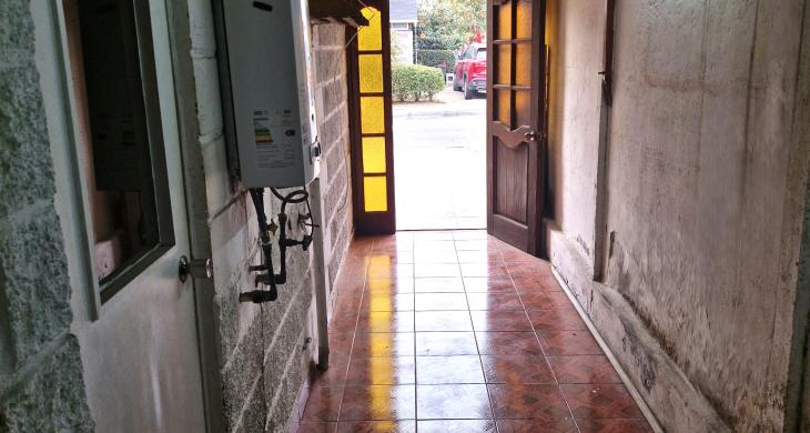 Pasillo desde el interior - logia con todo lo necesario habilitado
