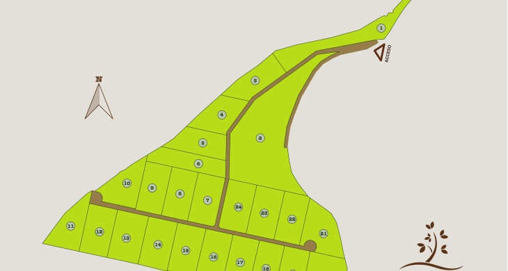 Plano Almendrales de Nos