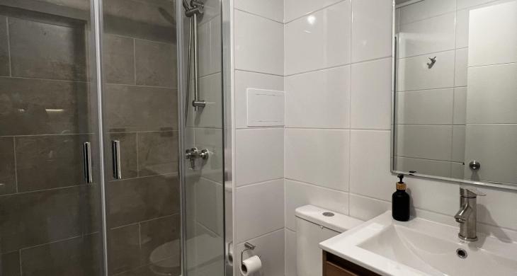 Amplio baño 