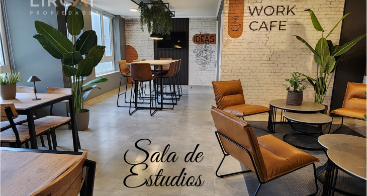 sala de estudio o reuniones con tus amigos