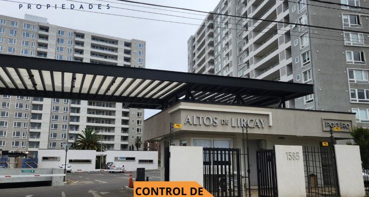 conserjería con control de accesos