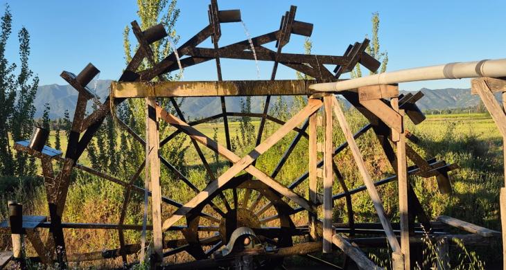 a pasos de la casa, estos hermosos molidos característicos de Larmahie 
