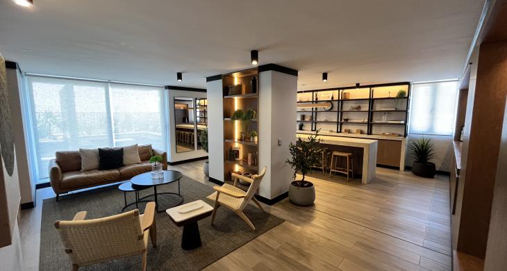 espectacular sala de eventos.