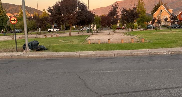 Áreas verdes dentro del condominio