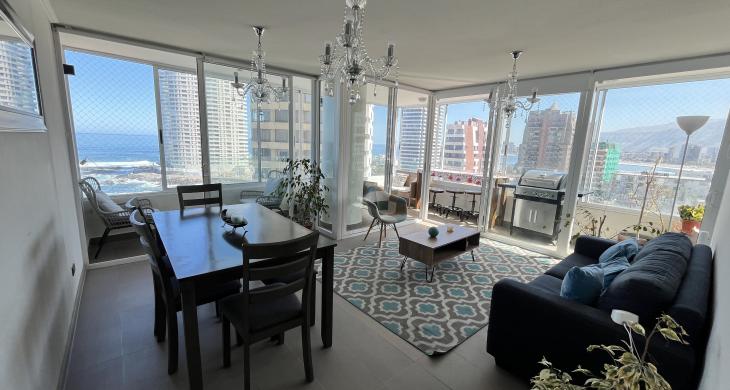 luminoso living comedor