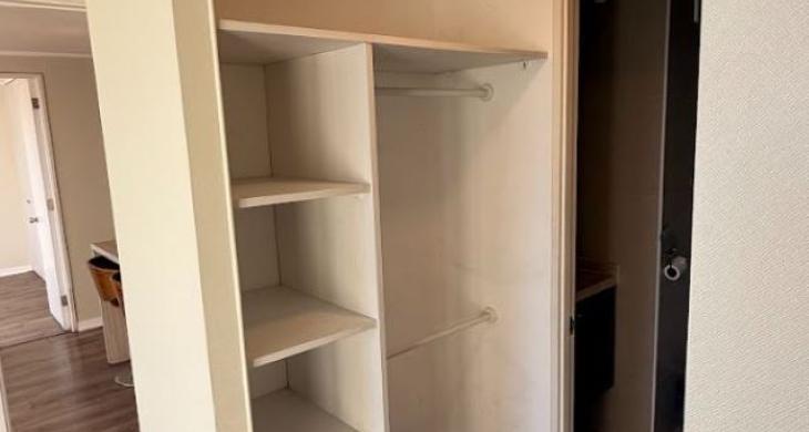 Detalles de uso del closet dormitorio 1
