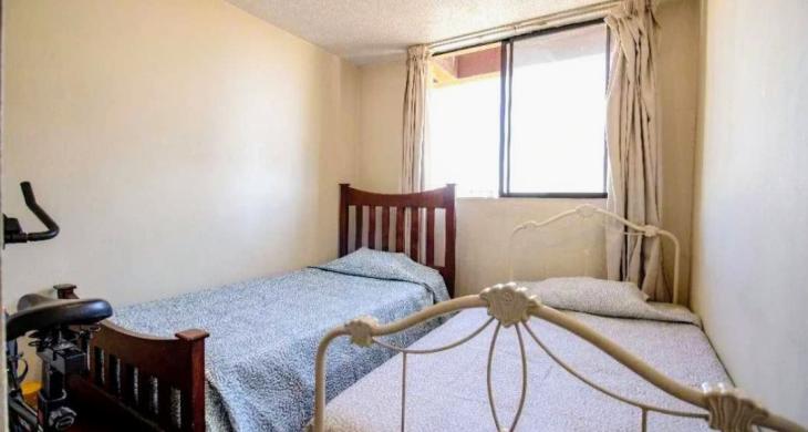 Segundo dormitorio caben 2 camas de 1 1,2 cada una