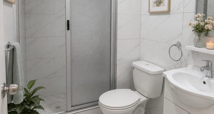 BAÑO CON DUCHA, RECIEN REMODELADO