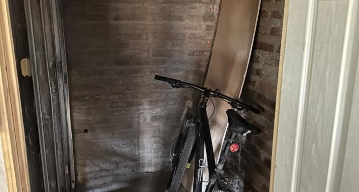 baño con desague listo