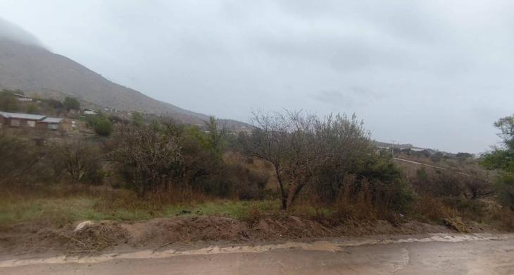 frente del terreno