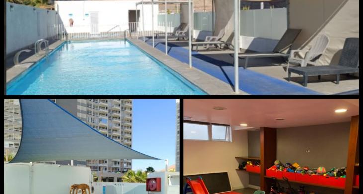 PENSANDO EN LA FAMILIOA Y LOS MAS PEQUEÑOS, UN ÁREA ESPECIALMENTE ADPTADA PARA LA FAMILIA. PISCINA, SALA DE JUEGOS Y ESPACIOS DE RELAJACION