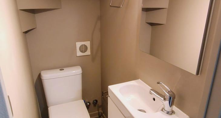 baño visitas