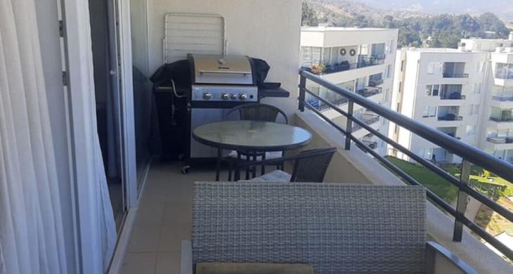 Balcón  -Departamento en Altos de Puyai, Papudo