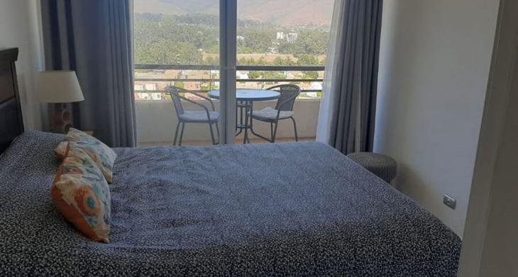 Dormitorio -Departamento en Altos de Puyai, Papudo