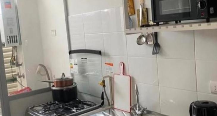 Cocina con logia
